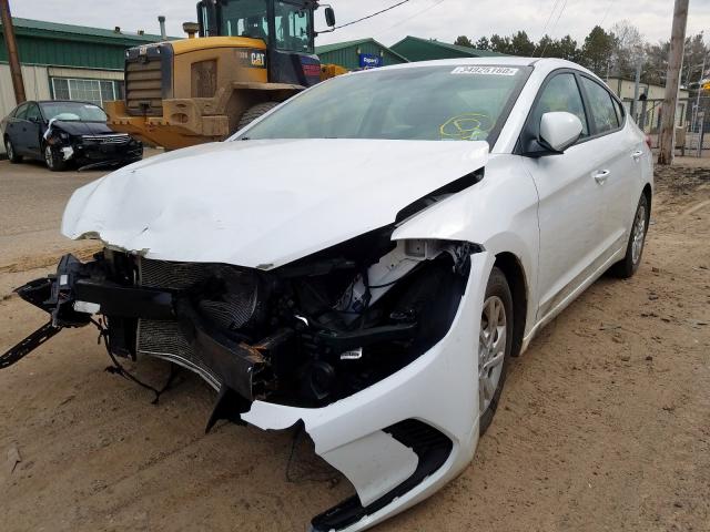 2017 HYUNDAI ELANTRA SE 5NPD74LF8HH098911