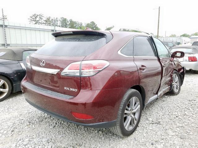 2015 LEXUS RX 350 2T2ZK1BA5FC201819