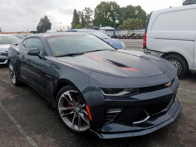 Salvage Certificate 2017 Chevrolet Camaro Coupe 6 2l For Sale In