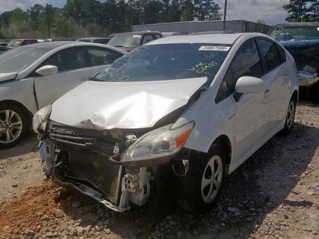 toyota prius 2013 vin jtdkn3du4d1677268
