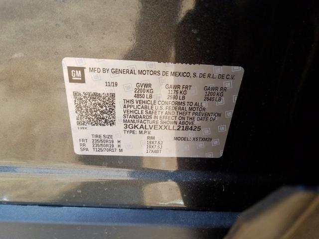 2020 GMC TERRAIN SL 3GKALVEXXLL218425