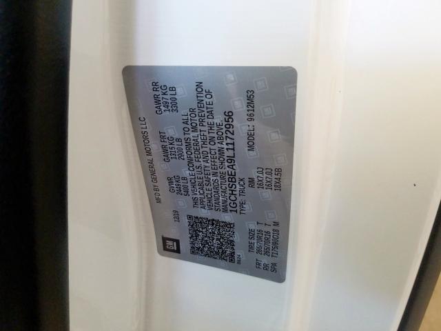 2020 CHEVROLET COLORADO 1GCHSBEA9L1172956
