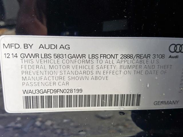 WAU3GAFD9FN028199