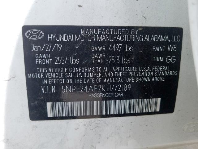 VIN 5TDKKRFH7ES021601 2014 Toyota Highlander, Xle no.10