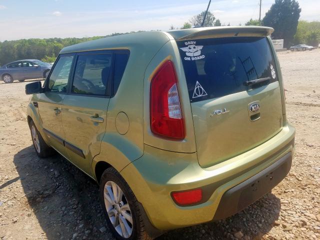 2013 KIA SOUL + KNDJT2A63D7548291