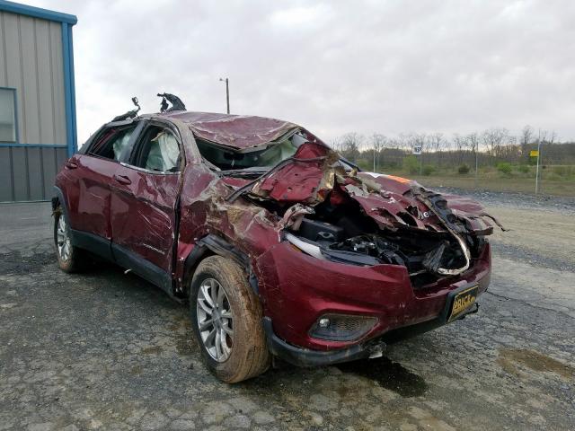 Salvage cars for sale at Chambersburg, PA auction: 2019 Jeep Cherokee L