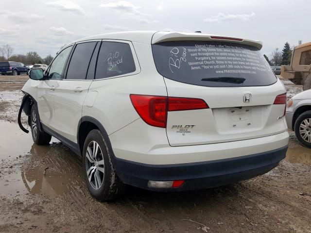 2017 HONDA PILOT EXL 5FNYF6H54HB099987