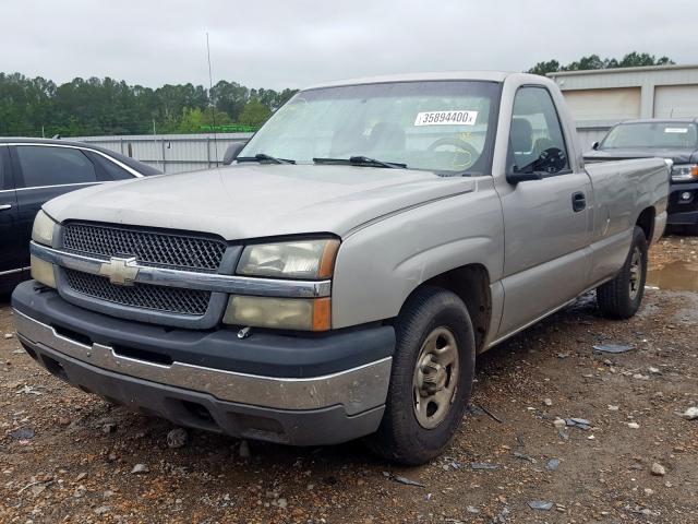 2004 CHEVROLET SILVERADO C1500 Photos | MS - JACKSON - Repairable ...