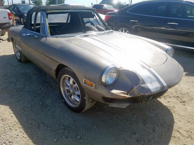Auto Auction Ended On Vin 3045925 1974 Alfa Romeo Spider In Ca Los Angeles