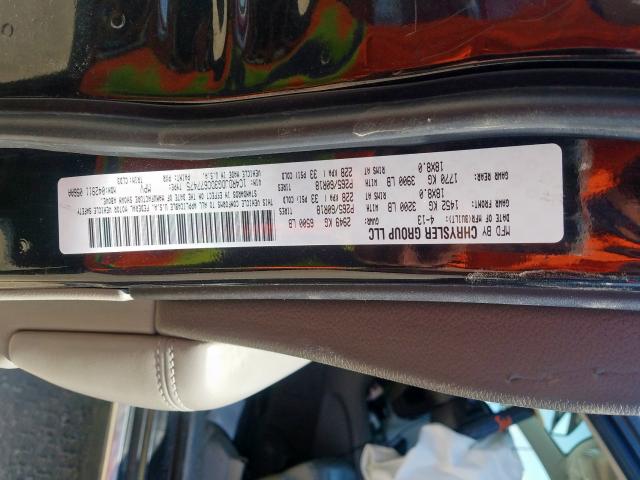 2013 DODGE DURANGO CR 1C4RDJDG3DC677475