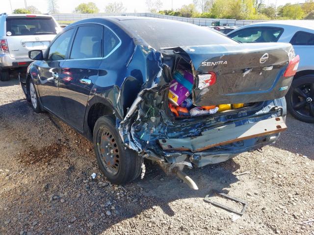  NISSAN SENTRA 2013 Синий