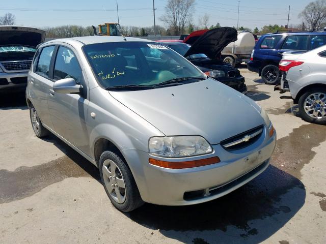 chevrolet aveo 2005 vin kl1td62615b342923