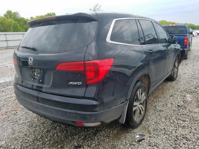 2017 HONDA PILOT EXL 5FNYF6H52HB010532