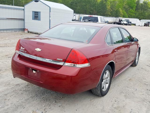 VIN WBABC4C02PCK91013 2010 CHEVROLET IMPALA LT no.4