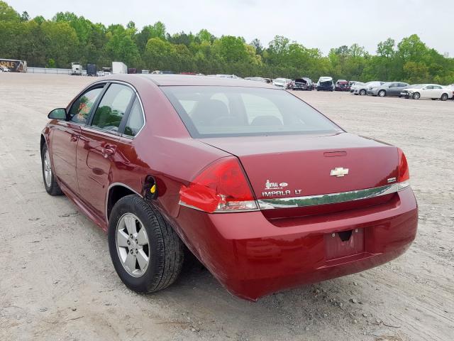 VIN WBABC4C02PCK91013 2010 CHEVROLET IMPALA LT no.3