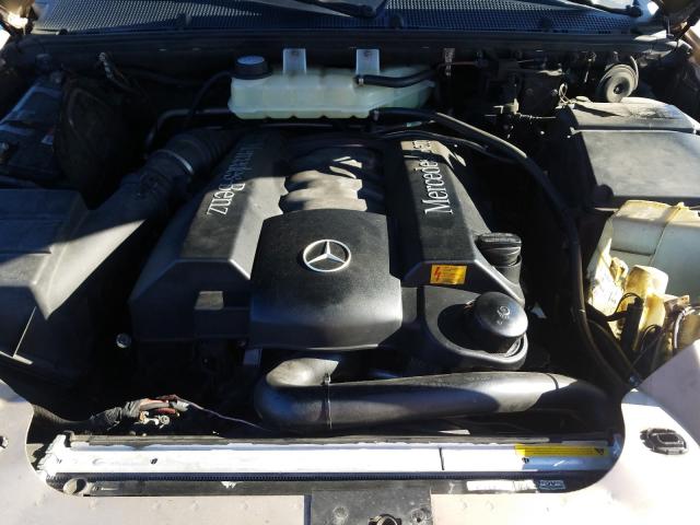 salvage vehicle title 2002 mercedes benz m class 4dr spor 5 0l for sale in grand prairie tx 36747960 a better bid car auctions