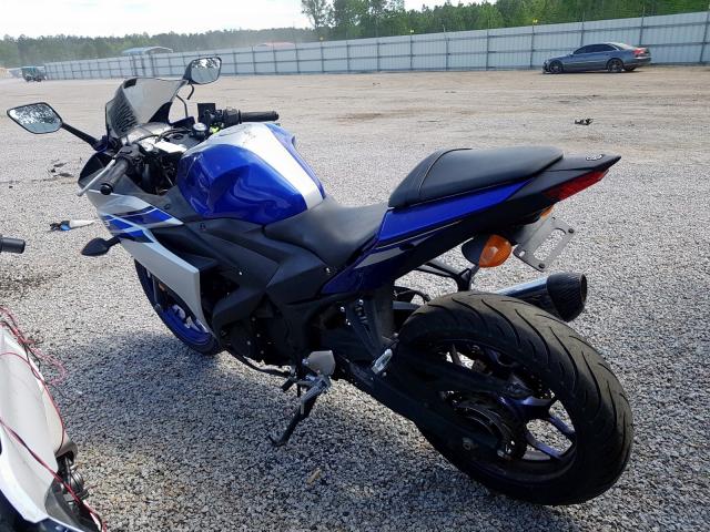 2016 YAMAHA YZFR3 MH3RH06Y5GK013730