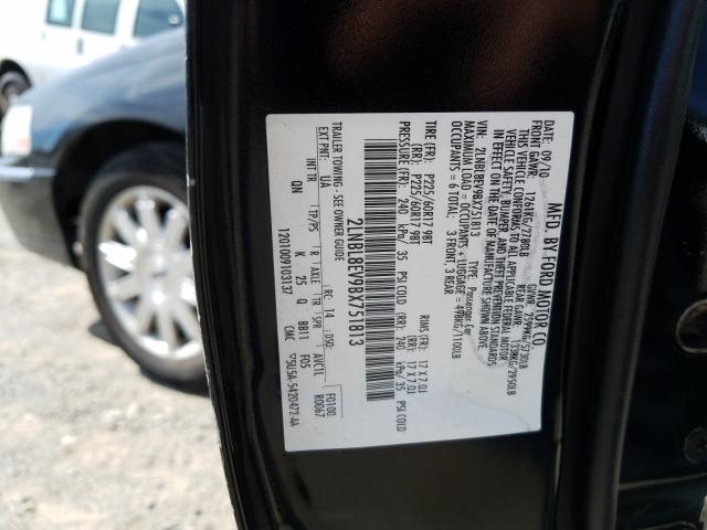 2011 LINCOLN TOWN CAR E 2LNBL8EV9BX751813