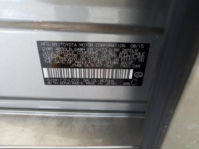 2015 LEXUS GS 350 JTHBE1BL5FA017062