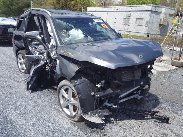 Salvage cars for sale from Copart York Haven, PA: 2018 Mercedes-Benz GLE 350 4M
