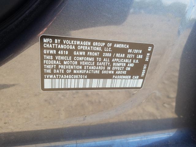 Фото: 1VWAT7A34GC057014 - 10