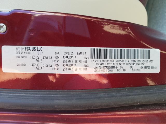 2017 DODGE GRAND CARA 2C4RDGBG5HR850464