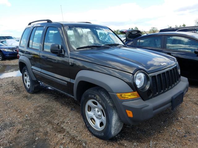 Salvage cars for sale at Bridgeton, MO auction: 2006 Jeep Liberty SP