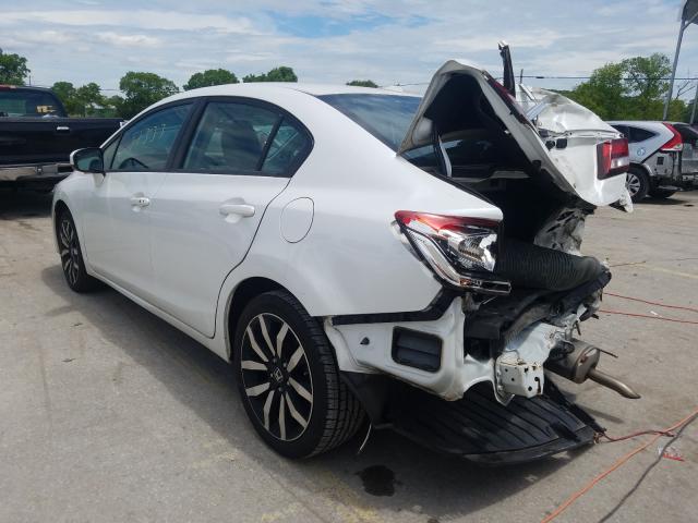 2015 HONDA CIVIC EXL 19XFB2F99FE009687