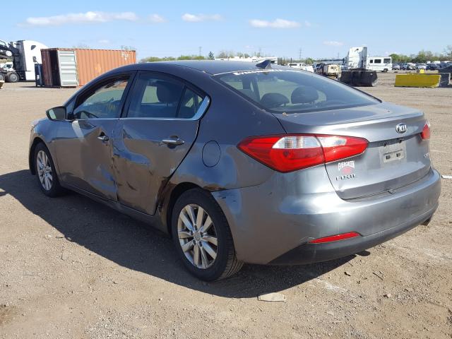 2014 KIA FORTE EX KNAFX4A89E5176294