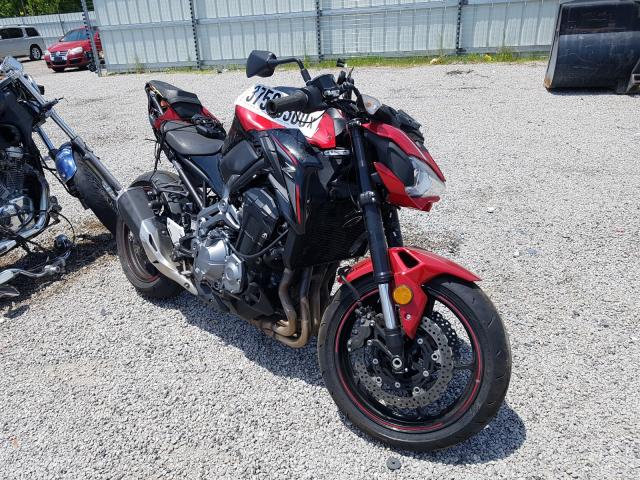 Salvage cars for sale from Copart Harleyville, SC: 2018 Kawasaki ZR900