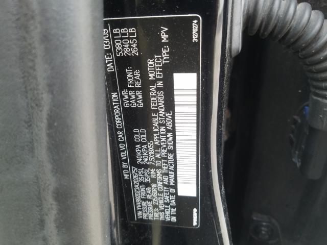 2010 VOLVO XC60 T6 YV4992DZ3A2026757