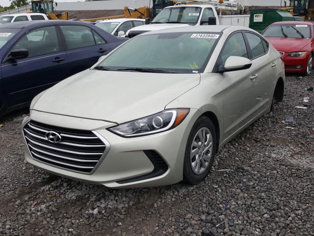 2017 HYUNDAI ELANTRA SE 5NPD74LF6HH211268