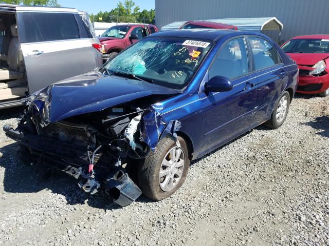 kia spectra 2007 vin knafe121x75434640