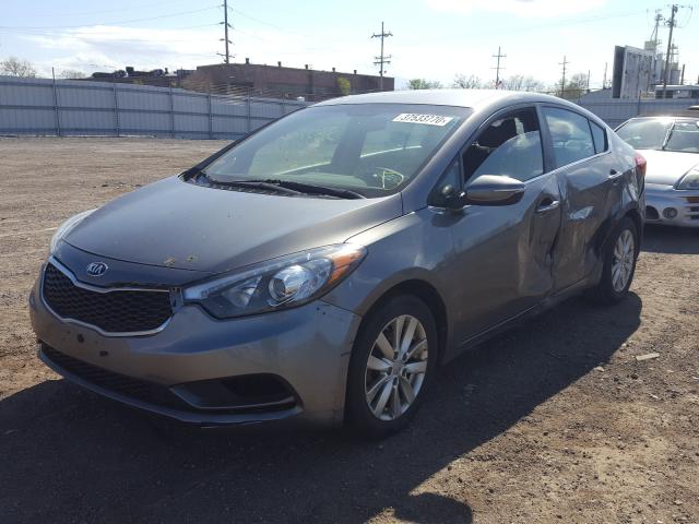 2014 KIA FORTE EX KNAFX4A89E5176294