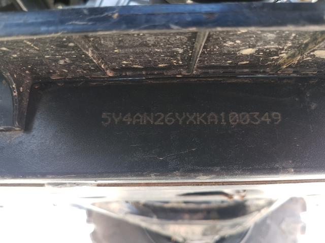 2019 YAMAHA YXE850 5Y4AN26YXKA100349