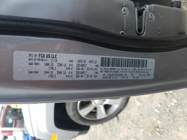 2017 JEEP PATRIOT LA 1C4NJRFB1HD168363