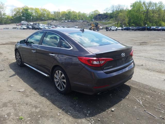 2016 HYUNDAI SONATA SPO 5NPE34AF3GH432294