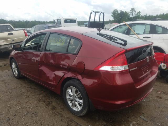 2010 HONDA INSIGHT EX JHMZE2H72AS032796