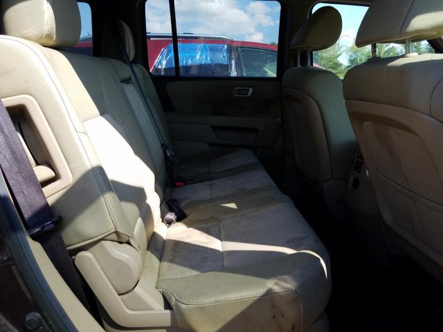 2012 HONDA PILOT LX 5FNYF4H23CB052596