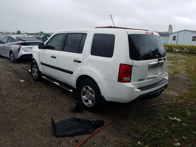 2015 HONDA PILOT LX 5FNYF3H27FB023665