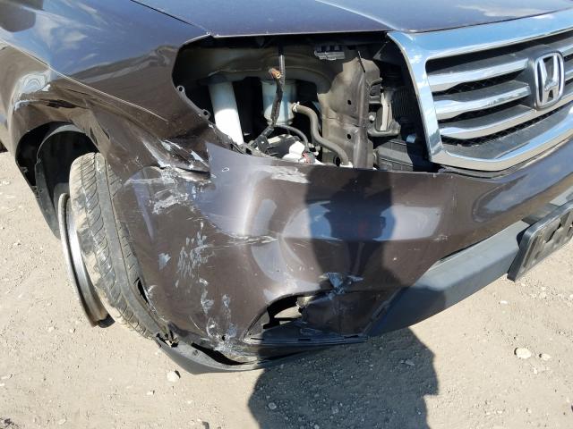 2012 HONDA PILOT LX 5FNYF4H23CB052596