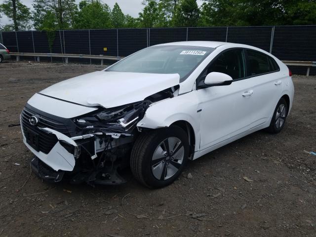 2019 HYUNDAI IONIQ BLUE KMHC65LC8KU166899