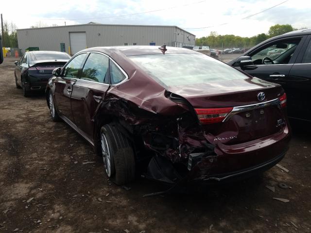 2014 TOYOTA AVALON HYB 4T1BD1EB9EU032972