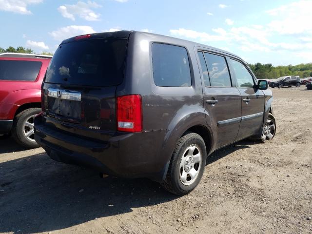 2012 HONDA PILOT LX 5FNYF4H23CB052596