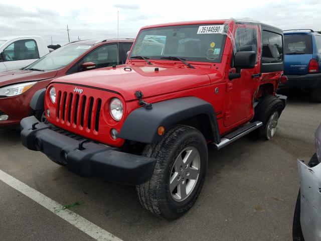 2016 JEEP WRANGLER S 1C4AJWAG2GL163712