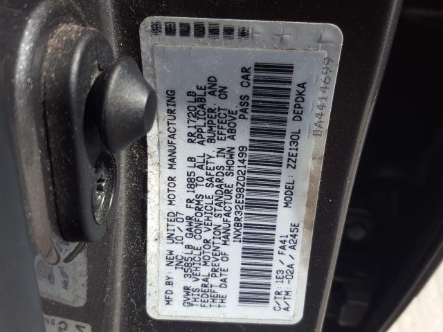 VIN 4T1BF1FK5HU744649 2017 Toyota Camry, Xse no.10