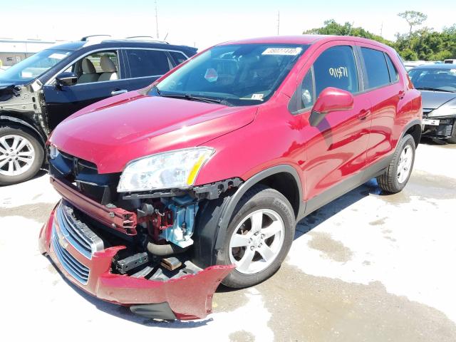 2015 CHEVROLET TRAX 1LS KL7CJPSB2FB246950
