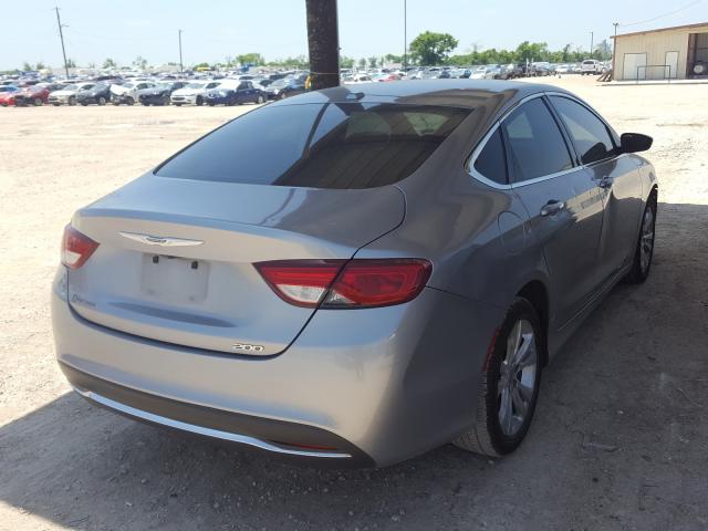 Седани CHRYSLER 200 2015 Сріблястий