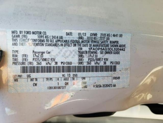 2013 FORD C-MAX SE 1FADP5AU3DL520442