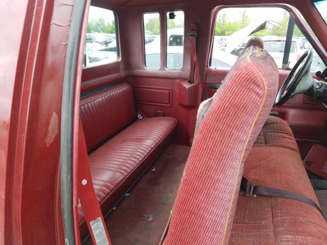 1991 ford f250 club cab 7 3l diesel maroon Ù„Ù„Ø¨ÙŠØ¹ fort wayne in 1fthx26m5mka67529 a better bid a better bid car auctions